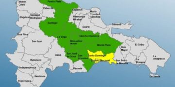 COE eleva a 8 las provincias en alerta verde y mantiene 2 en amarilla por lluvias