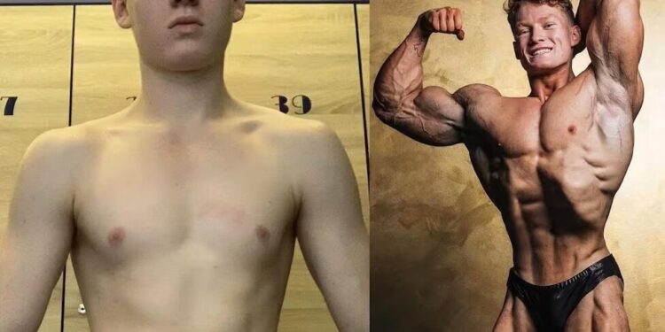 El cambio físico de Anton Ratushnyi: el nuevo Schwarzenegger del fisicoculturismo