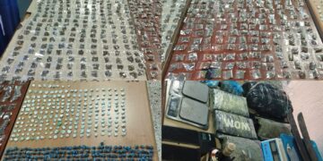 Ocupan 1,563 porciones de diferentes tipos de droga en La Vega