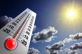 Escasas lluvias y temperaturas calurosas para hoy
