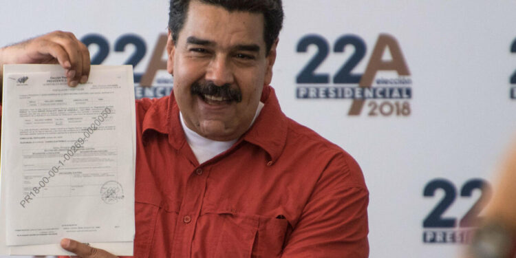 Nicolás Maduro oficializó su postulación para las presidenciales