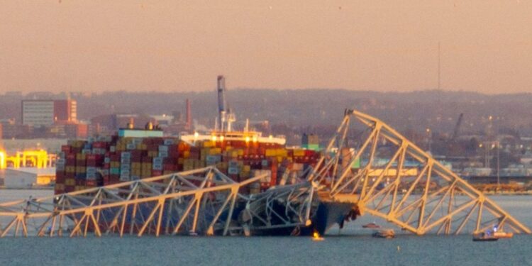 La reconstrucción del puente Baltimore podría costar miles de millones de dólares