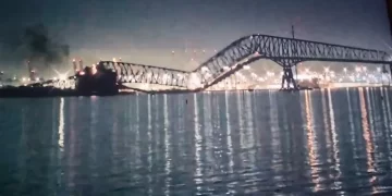 Se derrumba un puente de Baltimore tras el choque de un buque