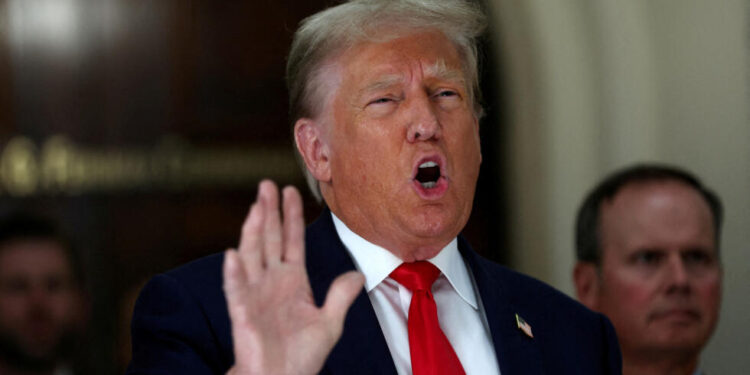 Trump paga una fianza de 91 millones de su caso por difamación