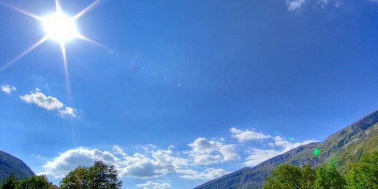 Onamet: Sistema anticiclónico genera buen tiempo sobre el país