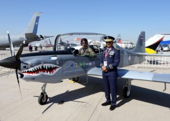 RD se destaca en FIDAE 2024, con la aeronave TP-75 "Dulus"