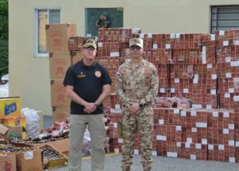 CESFRONT entrega mercancías incautadas a CECCOM