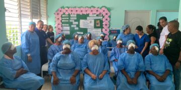 INCOCEGLA realiza operativo para la prevención y el cuidado de la visión en Samaná