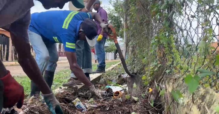 Realizan masiva jornada de recolección de desechos sólidos en Sabana Grande de Boyá