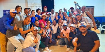 La JRM en SDE juramenta estructuras regionales para garantizar el triunfo de Abinader