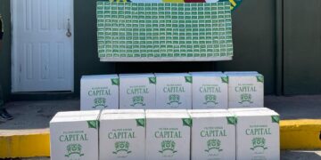 Miembros del ejército ocupa 200,000 unidades de cigarrillos de procedencia extranjera