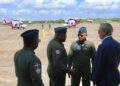 Abinader encabeza ceremonia recibimiento 2 nuevos helicópteros en FARD
