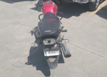 Policía apresa a hombre por robo de motocicleta en Los Guaricanos