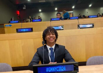 Estudiante del Distrito Educativo 10-03 gana primer lugar en el Global Munner de la ONU