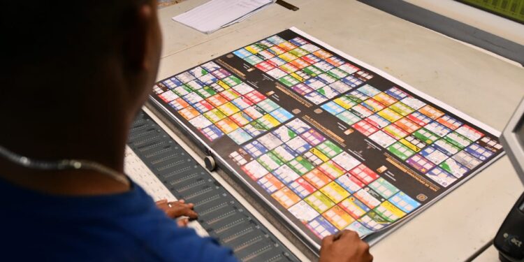 JCE inicia impresión de boletas para elecciones presidenciales y congresuales