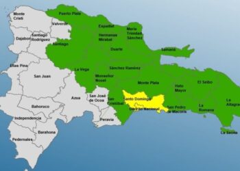 COE eleva a 19 las provincias bajo alerta por lluvias