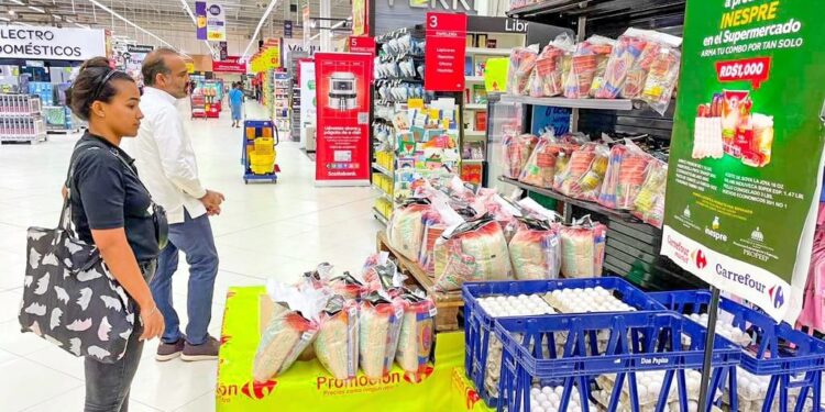 INESPRE ha vendido más de 2 millones de combos en supermercados favoreciendo a más de 11 millones de personas