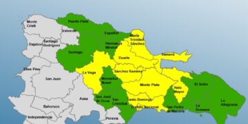 COE eleva a 9 las provincias en alerta amarilla por aguaceros;11 se mantiene en verde