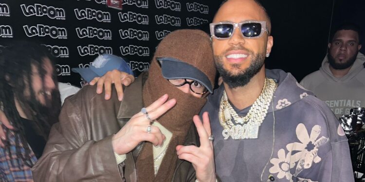 Bad Bunny muestra su apoyo a DJ Adoni en una noche de sold outs en New York