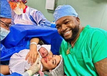 Nace Diego, el hijo de David Ortiz y Yeribel Martínez