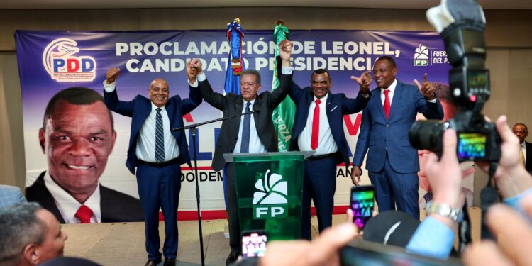 Leonel recibe apoyo de otro partido y asegura que Abinader pretende ganar si hay una abstención