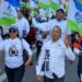 PPP se moviliza en calles de NY, juramenta miembros y realiza bandereo