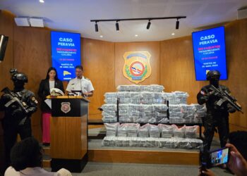 Confiscan cargamento de 395 paquetes presumiblemente cocaína y arrestan tres hombres en Peravia