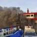 Se incendia un ferry con casi 100 pasajeros en Tailandia