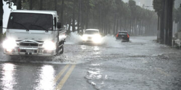 Más lluvias este jueves por la tarde, dice Onamet