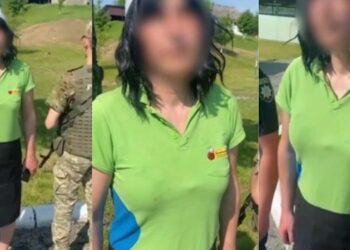 Ucraniano se viste de mujer y trata de cruzar la frontera para no combatir