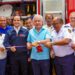 El Senador Antonio Taveras  entrega  camión al Cuerpo de Bomberos de SDO 