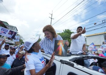 Demostraciones de fe destacan en cierre de campaña del PRM en Villa Altagracia