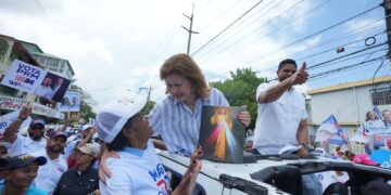 Demostraciones de fe destacan en cierre de campaña del PRM en Villa Altagracia