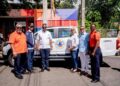 Gobierno entrega una ambulancia al Hospital Municipal Barsequillo y una camioneta a la Defensa Civil, en Haina