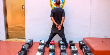 DICRIM desmantela banda robaba baterías a vehículos pesados