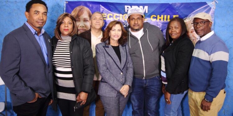 Diputada Adelys Olivares sostuvo encuentros con dominicanos en Chile 