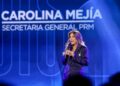 Carolina Mejía invita por amor a RD votar por Abinader y los candidatos del PRM