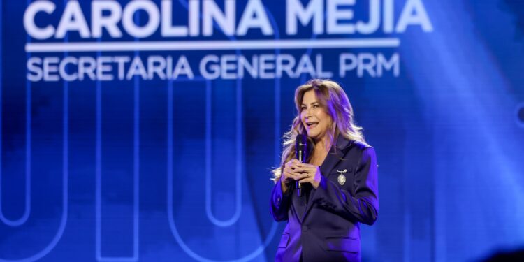 Carolina Mejía invita por amor a RD votar por Abinader y los candidatos del PRM