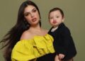 Nadia Ferreira muestra a su hijo en espectacular sesión de fotos