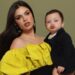 Nadia Ferreira muestra a su hijo en espectacular sesión de fotos