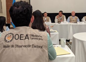 Observadores de la OEA entregarán informe en las próximas horas