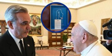 El obsequio único de Luis Abinader al Papa Francisco