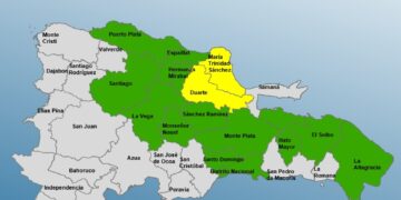 COE mantiene 2 provincias en alerta amarilla y 12 en verde incluyendo el DN