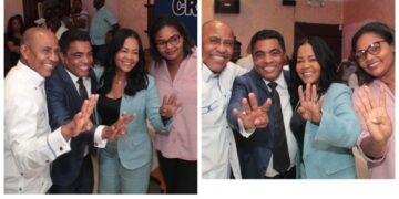 Secretaria Nacional de Crecimiento del PRM SDO juramentó miembros del partido de la FP y PLD