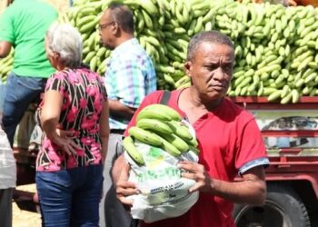 Gobierno compra más de 13 millones de guineos a Adobanano y los vende a peso a través del Inespre