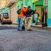 Alcalde Ulises Rodríguez cumple promesa de asfaltado y bacheo de calles en Santiago