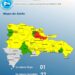 El COE mantiene 01 provincia en alerta roja, 21 y al Distrito Nacional en amarilla y 04 en verde