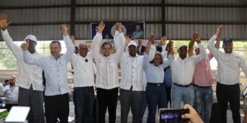 Juan Rosa juramenta hijo del expresidente Joaquín Balaguer y su asesor Manuel Matos en el PRM