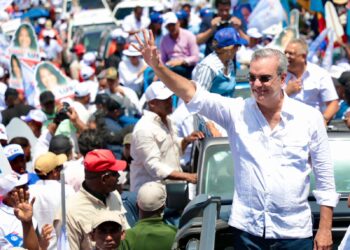 Abinader concluirá caravanas este miércoles en Monte Plata, SFM , Tenares y Salcedo