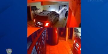 PN dice video de hombre agredido por desconocidos en yipeta en marquesina ocurrió en marzo